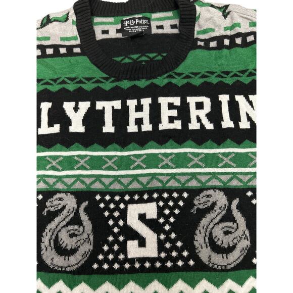 Harry Potter | Slytherin Christmas Sweater | Size XXL - Picture 3 of 4